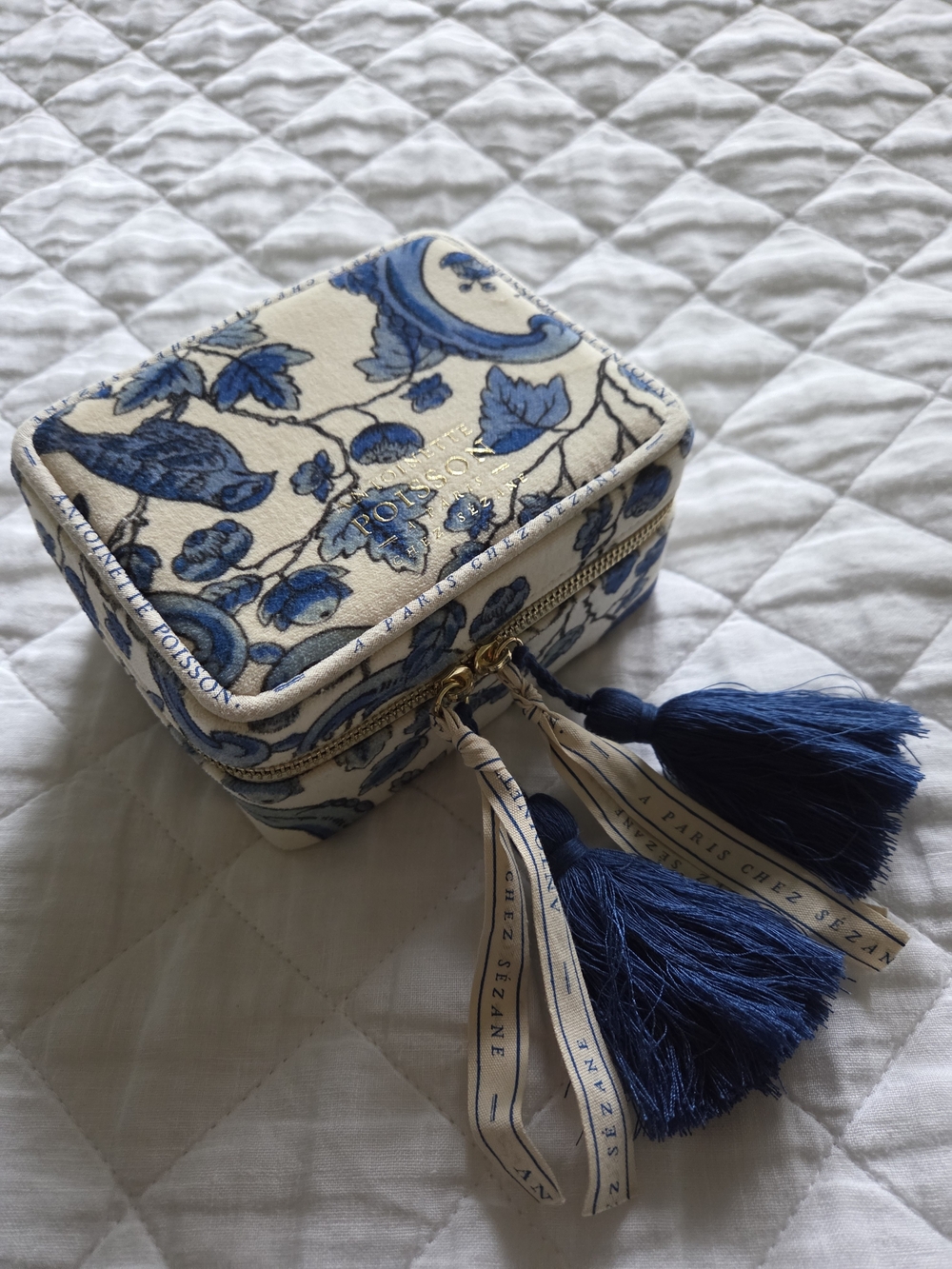 NEW Sezane x Antoinette Poisson Travel Jewelry Case
